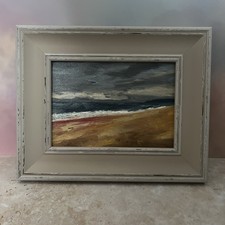Seascape Oil on board painting