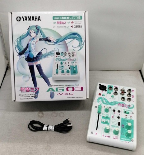 Yamaha ag03 miku - yamaha, hatsune
