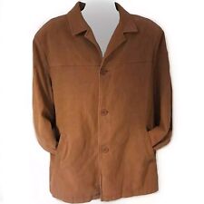 Butler And Webb Mens Brushed Cotton Tan Coat Jacket Size XL Smart Casual 