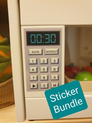 Toy kitchen stickers - toy,