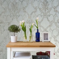 Embossed floral Victorian