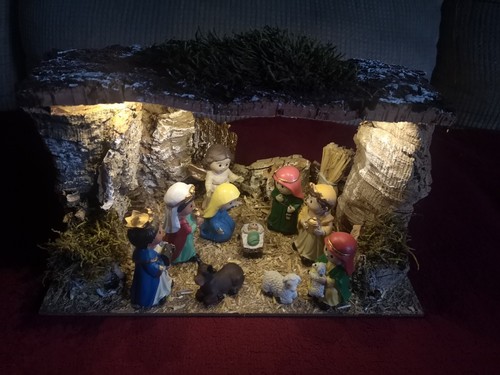 Christmas nativity light - nativity,