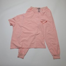 Womens Scrubs Set Large Pink