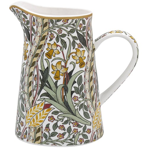 Ceramic jug daffodil - jug, floral