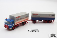 Herpa MAN F8 flatbed/curtain