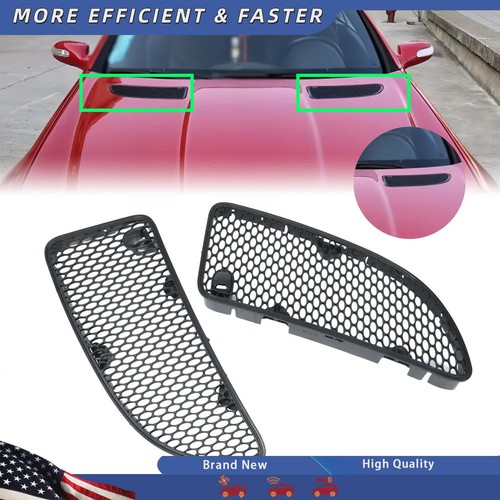 Front hood grille cover - front,