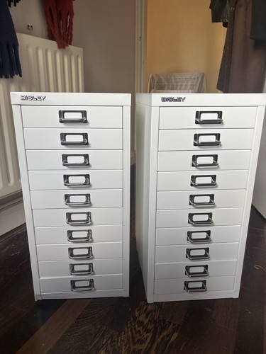 Pair bisley drawer steel - of,