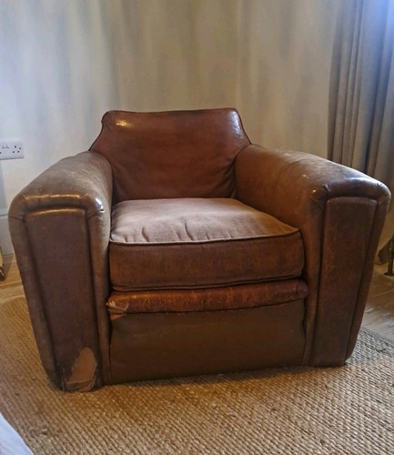 1930s vintage leather club - 1930s,