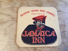 Rare And Vintage Jamaica Inn Beer Mat