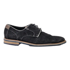 LLOYD Oxford Shoes Black Suede