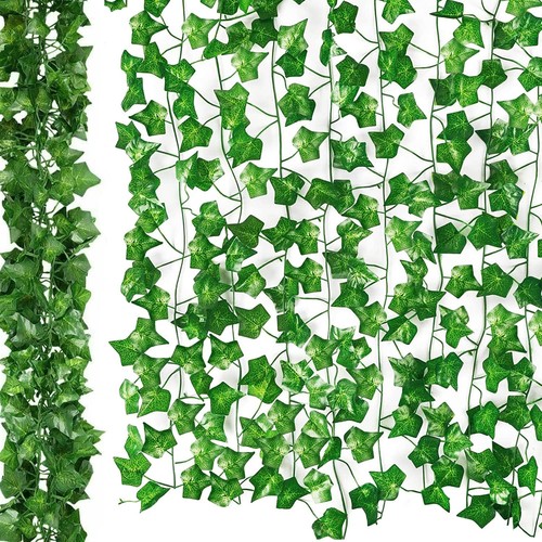 Pack silk ivy garlands 7ft - ivy,