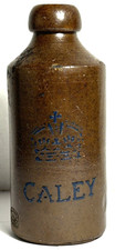 Vintage Stonewear bottle Caley