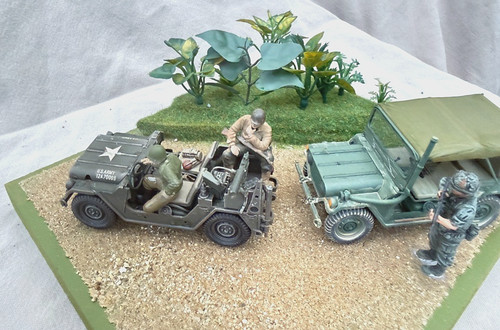 Diorama base jungle - diorama,