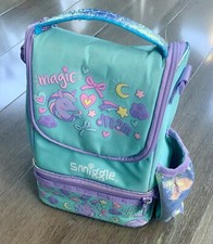 SMIGGLE Magic Unicorn Girls School Lunch Sandwich Box Bag With Strap