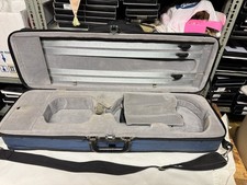 4/4 Used but Useful Lightweight Oblong Violin Case Rucksack Straps