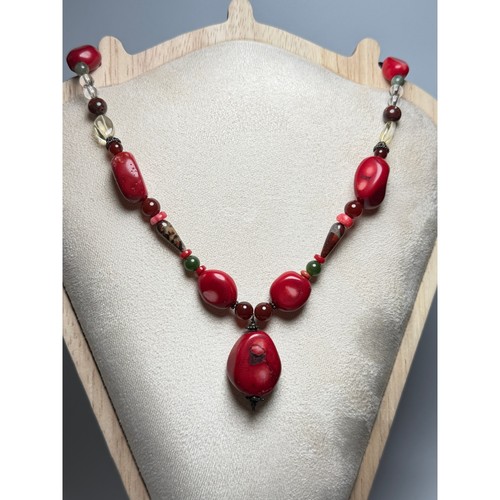 Vintage natural coral multi - natural,