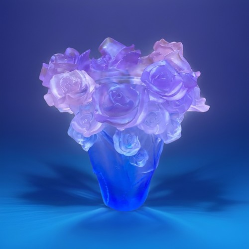 Nancy daum style blue - daum, ombré