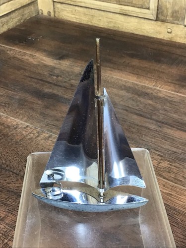 Vintage art deco chrome yacht - vintage,