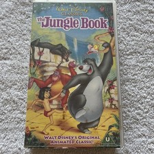 The Jungle Book VHS PAL Video