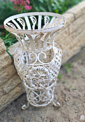 Cast iron decorative umbrella - cast, iron,