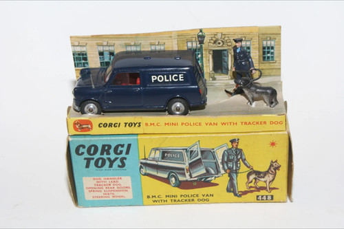 Corgi 448 police mini - 448,