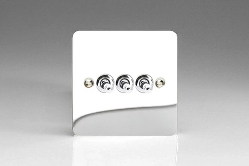 Gang triple polished chrome - 3,