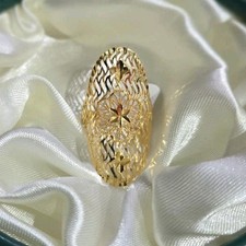 Stunning 22ct gold ring size