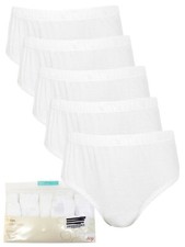5  X JOHN LEWIS WHITE  COTTON BOYS  BRIEFS   BNWOT.  AGE 9  NEW BNWOT