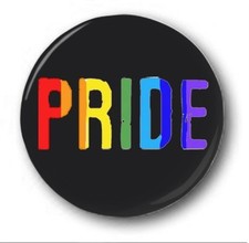 PRIDE - 25mm 1" Button Badge - Novelty Cute LGBT Gay Pride