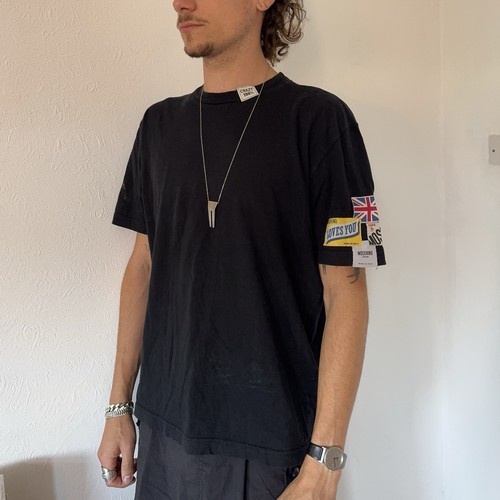Vintage moschino patch sleeve - vintage,