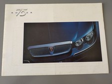 Rover 75 UK Sales Brochure