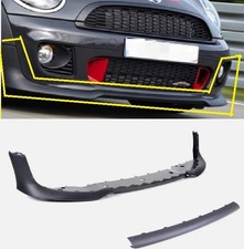 R57 MINI Cooper S JCW Aero Front Bumper Splitter Kit LCI 51117283330 51117283372
