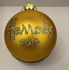 HARRODS 2010 GOLD  CHRISTMAS