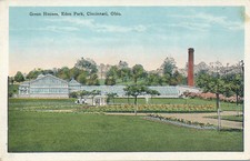 PC31011 Green Houses. Eden Park. Cincinnati. Ohio