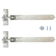 Adjustable gate hinges heavy - adjustable,