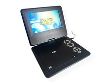 Tesco TC7PDVDAW11 7" Portable Travel DVD Player - Black | 480p Tested & Working