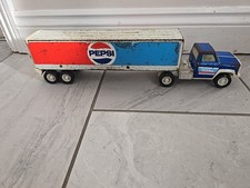 Tonka Pepsi Truck And Trailer Vintage Tonka