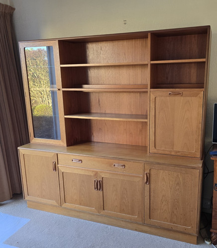 Plan teak wall unit vintage - g-plan,