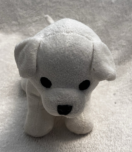 Sainsbury white dog plush - sainsbury's,