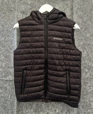 McKenzie Women’s Gilet with Hood UK 6 Black Padded Body Warmer Jacket Vest