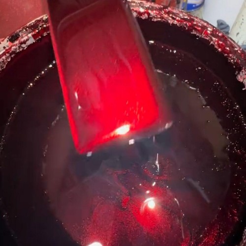 Metallic blood red automotive - blood,