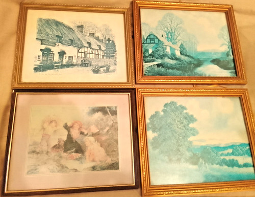 Lot vintage wooden - vintage,