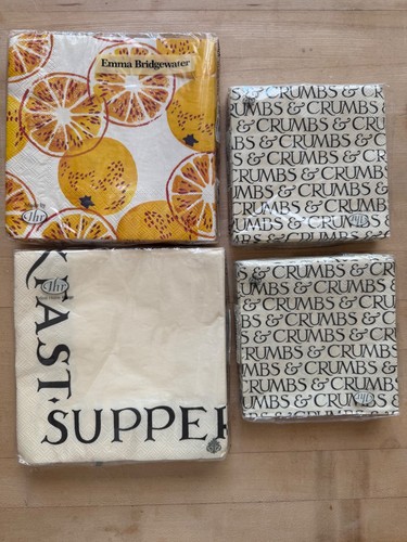Emma bridgewater paper napkins - bridgewater,