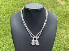 Jesus Piece Pendant With Rope
