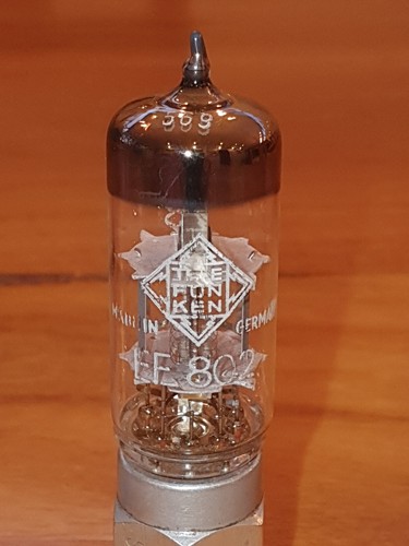 Telefunken ef802 pentode - telefunken,