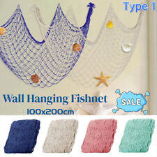 Fish Net Decor Sea Themed Fishnet Decor Beach Party Supply For Photos Display'