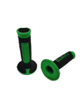 Green MX Motorbike Hand Grips Dirt Pit Quad Bike Handle bars 22mm 7/8"