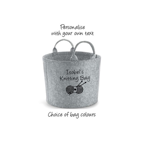 Personalised knitting storage - personalised,