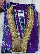 Pure Cotton Batik Asian Kurti With Pants