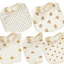 Baby bibs,6 Layer U- Shaped